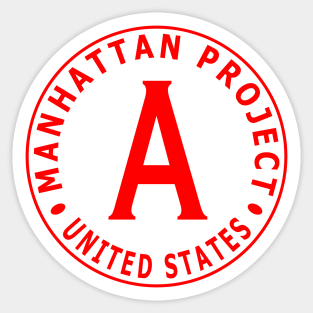 The Manhattan Project Sticker